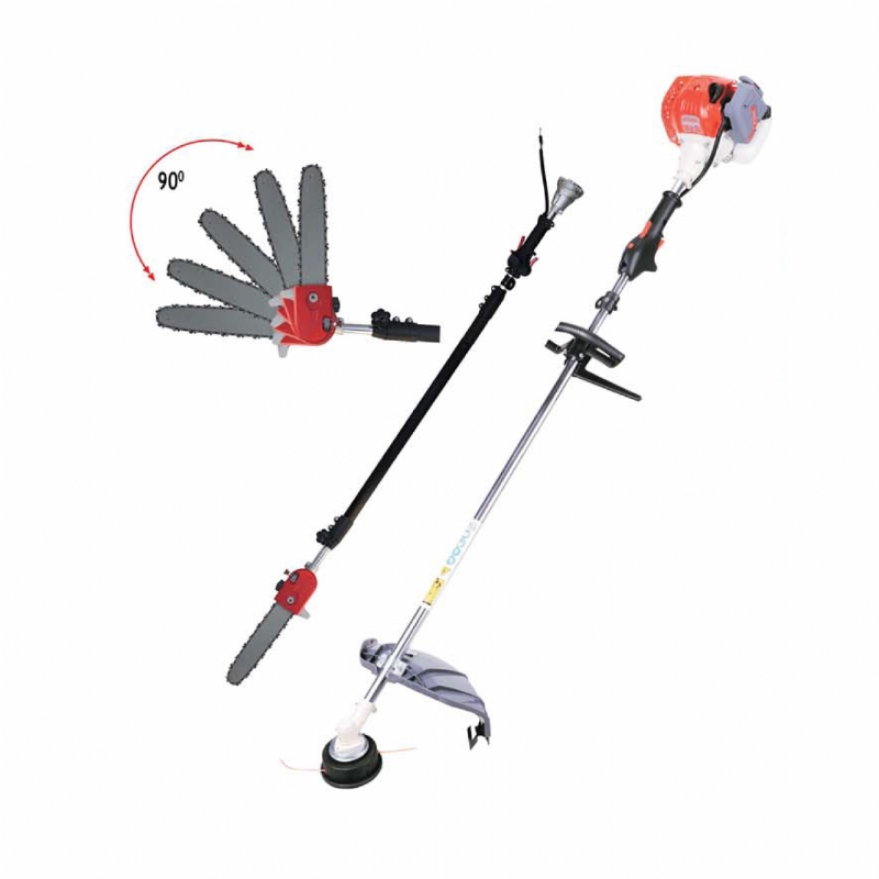 Teleskobik Motorlu Yüksek Dal Testeresi  ve Tırpan